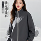 帥出（SHUAICHU）沖鋒衣工作服加厚企業(yè)戶(hù)外團體服定制印logo工裝外套夾克秋冬風(fēng)衣 灰色 YL2025-48 防水耐磨 軟殼沖鋒衣 S