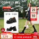 康莉（COMELY）厚底樂(lè )福鞋女春秋季增高百搭單鞋黑色JK小皮鞋秋季女鞋 黑色 37