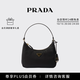 PRADA/普拉達【禮物】女士Prada Re-Edition 2005 Re-Nylon迷你手袋 黑色-金色徽標