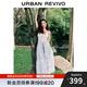 UR【鐘楚曦同款】2025春季新款女裝波嬉風(fēng)鏤空連衣裙UYL750029 本白 (偏長(cháng)) S