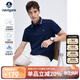 Navigare意大利小帆船男士速干抑菌涼感通勤短袖POLO衫1325525564 藍(lán)  XL 