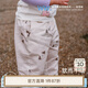 white wheat寶寶褲子外出春秋新款洋氣純棉男女嬰兒休閑長褲 藍(lán)色 80 cm