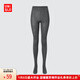 優(yōu)衣庫女裝HEATTECH針織連褲襪/保暖衣秋褲內(nèi)衣469845 08 深灰色 XL /170/100