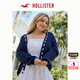 HOLLISTER【反季優(yōu)惠】25春秋款甜美針織開(kāi)衫外套女裝KI350-5035 海軍藍(lán) XXS (160/80A)