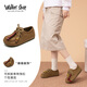 Walker Shop奧卡索樂(lè )福鞋女復古休閑平底豆豆鞋女懶人鞋一腳蹬勃肯鞋女德訓鞋 駝色 39