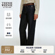 Teenie Weenie小熊女裝牛仔褲2025秋新款簡(jiǎn)約休閑松弛寬松舒適長(cháng)褲 牛仔色 S