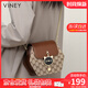 viney新款斜挎包包女包品牌水桶包輕奢單肩生日禮物送女友老婆 【咖啡色】實(shí)用高級(jí)感洋氣鏈條包
