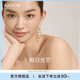 AJIDOU生日阿吉豆耳環(huán)女女神度假風(fēng)水鉆線(xiàn)下專(zhuān)柜同款耳釘生日禮物女 淺咖金 1個(gè)