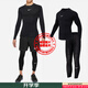 耐克（NIKE） 男子運動(dòng)套裝2025新款有氧健身訓練跑步緊身衣T恤衫 緊身褲 短褲 黑色/健身修身兩件套/曬圖退5 L/175