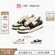 FOOT INDUSTRY 足下工業(yè)「品牌經(jīng)典」90s滑板鞋運動(dòng)休閑復古訓練板鞋男女百搭 黑色/米白 42