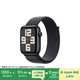 Apple/蘋(píng)果 Watch SE 智能手表GPS款44毫米午夜色鋁金屬表殼濃墨色回環(huán)式運動(dòng)表帶MXF93CH/B