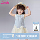笛莎（DEESHA）童裝兒童女童裙子2025年夏季新款女寶寶網(wǎng)紗公主裙連衣裙 淺藍 140