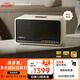 漫步者（EDIFIER）S300 高品質(zhì)復(fù)古藍(lán)牙音箱 HiFi級(jí)一體式大功率音響 居家音響 桌面音響 貝母白
