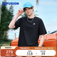 FILA FUSION斐樂(lè )潮牌情侶短袖T恤2025年夏季寬松透氣t恤男女同款上衣