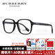 BURBERRY眼鏡框男大框女博柏利眼鏡架板材框可配高低度數鏡片 0BE2372D-3001黑色 【贈防藍光鏡片】