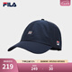 FILA 斐樂(lè)情侶輕量防曬透氣健身運(yùn)動(dòng)帽遮陽(yáng)鴨舌帽子棒球帽遮陽(yáng)帽 傳奇藍(lán)-NV XS