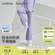 巴拉巴拉balaone女童打底褲2025秋新兒童長褲高彈微喇叭褲子208325123001