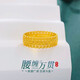 老廟古法黃金戒指女士新款腰纏萬(wàn)貫花絲女王戒指女戒足金戒子ZJ 古法金花絲腰纏萬(wàn)貫戒指預售定金