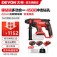 大有（Devon） 無刷電錘5401多功能鋰電錘充電電錘電鎬兩用錘磨組合輕型沖擊鉆 5.0Ah雙電閃充（190W）