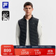 FILA 斐樂(lè )官方男士羽絨馬甲2025冬健身運動(dòng)簡(jiǎn)約基礎保暖外套