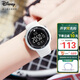 迪士尼（Disney）學(xué)生手表女初高中防水電子表多功能夜光運(yùn)動手表白色 DC-55065W