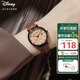 迪士尼（Disney）手表女款簡約氣質(zhì)ins風(fēng)帶日歷防水小棕表中學(xué)生女士手表MK-11633K