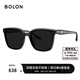 BOLON暴龍眼鏡25年新品墨鏡王鶴棣同款方框太陽(yáng)鏡男女遮陽(yáng)駕駛鏡BL3203 C12 透灰色-偏光
