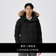 加拿大鵝（Canada Goose）Wyndham 男士派克大衣戶外休閑外套大鵝羽絨服 3808M 61 黑色 M