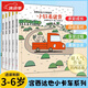 【京營(yíng)圖書(shū)】宮西達也小卡車(chē)繪本全5冊 恐龍系列小紅去送貨小紅和小綠和小黃和小黑和小粉 暖房子繪本系列 兒童讀物 【5冊】宮西達也小卡車(chē)繪本