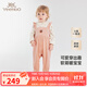 英氏（YEEHOO）嬰幼兒連體衣四季長(zhǎng)袖女寶寶爬服小童防靜電連身衣