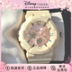 迪士尼（Disney）手表女學(xué)生初高中生女生運動(dòng)電子手表高顏值12-16歲兒童機械防水 瑪麗貓-杏粉色