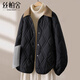 絲柏舍含綿羊毛長(cháng)袖棉衣女2025冬裝新款時(shí)尚簡(jiǎn)約口袋保暖外套