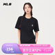 MLB短袖男女情侶百搭休閑經(jīng)典純色T恤時尚新款3ATSB0153-50BKS-XL