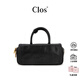 CLOS原創(chuàng  )ModBow復古保齡球包植鞣頭層小牛皮手提包手拎包斜挎包包 植鞣黑 小包