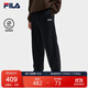 FILA 斐樂(lè )官方男士針織長(cháng)褲2025秋季時(shí)尚純棉舒適休閑直口褲