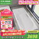 科勒（KOHLER）嵌入式鑄鐵浴缸齊悅1.5/1.6/1.7米小戶型家用泡澡成人浴缸28108T 嵌入式鑄鐵浴缸-含扶手 1.7m
