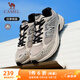 駱駝（CAMEL）追尋復(fù)古慢跑步男鞋厚底休閑運(yùn)動鞋子 K14B09L7051 泥沙灰/黑 42