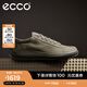 愛(ài)步（ECCO） 板鞋男 25年秋季新款休閑板鞋舒適男鞋 柔酷零點(diǎn)537754 棕褐色53775402559 42