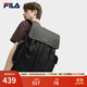 FILA斐樂(lè )【黑武士】雙肩包老花輕便大容量背包2025秋季新款時(shí)尚書(shū)包 正黑色-BK XS