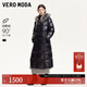 VEROMODA鵝絨服羽絨服冬新款90白鵝絨長(cháng)款大毛領(lǐng)3412018 黑色 165/84A/M