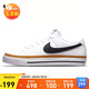 耐克（NIKE）女士板鞋COURT LEGACY NN運(yùn)動(dòng)鞋DH3161-100白黑37.5