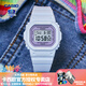 卡西歐（CASIO）【送禮物】手表女BABY-G獨角獸可愛(ài)甜酷小方塊兒童運動(dòng)電子腕表 BGD-565SC-2PR甜美淺藍