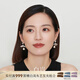 白嵐珍珠飛花耳釘女珍珠耳飾設(shè)計(jì)感大氣時(shí)尚優(yōu)雅氣質(zhì)生日禮物送 淡水珍珠10mm