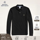 布克兄弟（BrooksBrothers）男士春夏新款棉刺繡logo針織polo衫