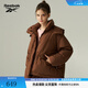 Reebok銳步官方24年新款女子時(shí)尚休閑連帽保暖寬松羽絨夾克外套 24FRM202WGBR L