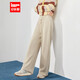 IEF/愛(ài)依服褲子2025秋冬新款韓版簡(jiǎn)約休閑慵懶風(fēng)寬松百搭闊腿褲
