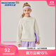 斯凱奇（Skechers）斯凱奇兒童衛(wèi)衣男女童加絨保暖舒適長袖上衣基礎(chǔ)百搭運動P425K051