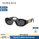 VERSACE（范思哲）兒童款太陽(yáng)鏡中性款墨鏡不規則形眼鏡0VK4429U 深灰色鏡片/黑色鏡腿/GB1/87