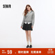 森馬（Semir）半身裙女學(xué)院風(fēng)顯瘦短裙俏皮小個(gè)子秋灰色格子百褶裙101524120012