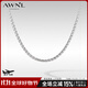 AWNL古巴鏈項鏈十字鏈密宗禪鏈潮酷輕奢百搭送男友生日禮物 密宗禪鏈【鏈長(cháng)55CM*寬2.6MM】